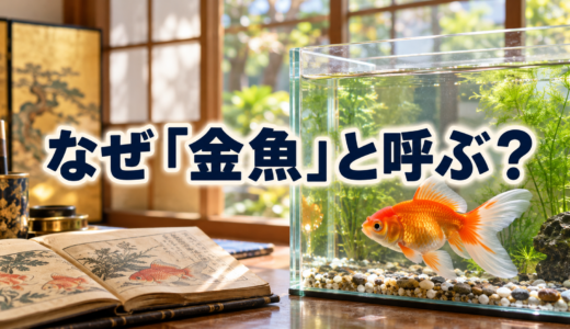 金魚はなぜ「金魚」と呼ぶ？名前の由来と歴史を資料からたどる