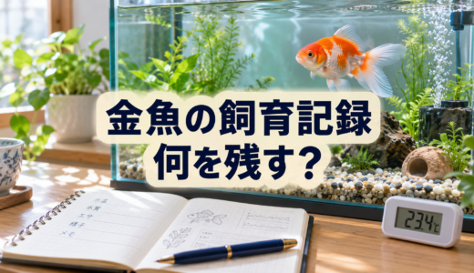 金魚の飼育記録のつけ方｜水温・水換え・餌・体調を残すコツ
